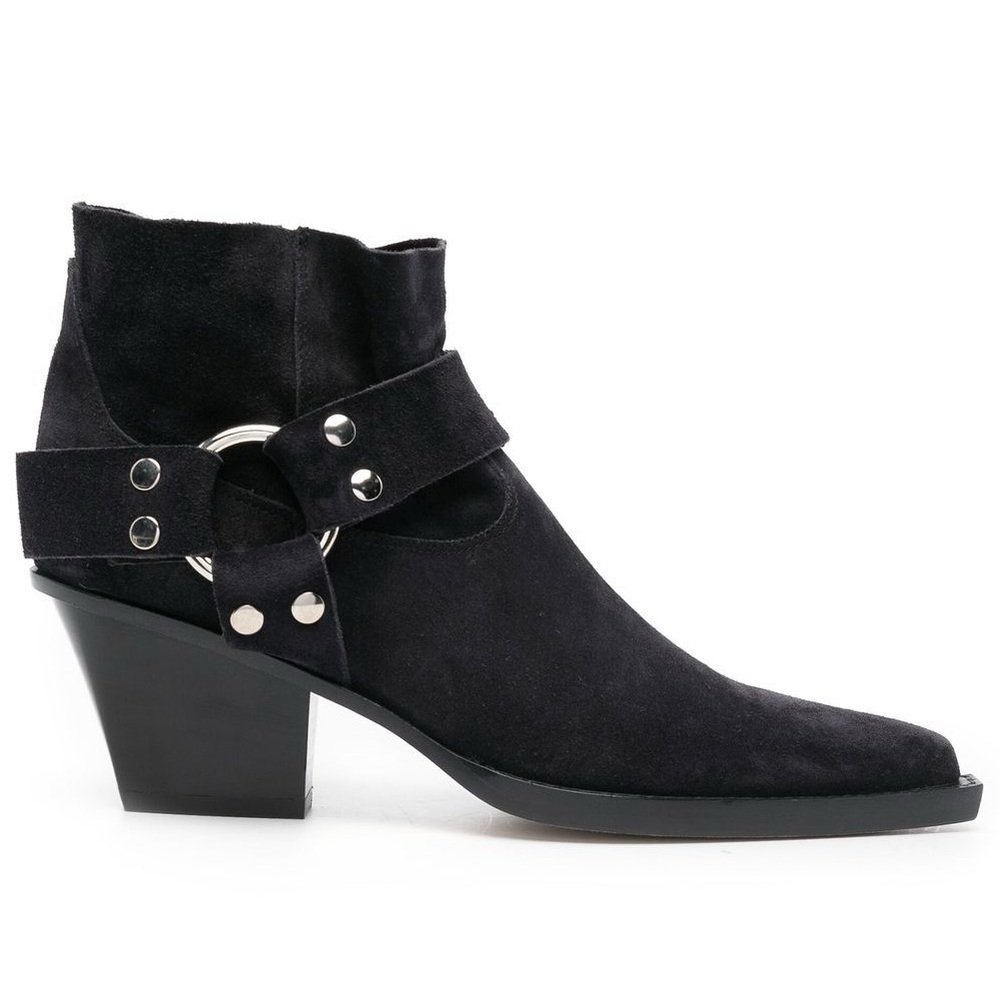 PARIS TEXAS 70mm Austin Suede Bootie || Size 38.5